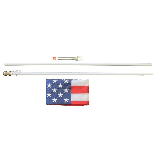 tangle free flag pole