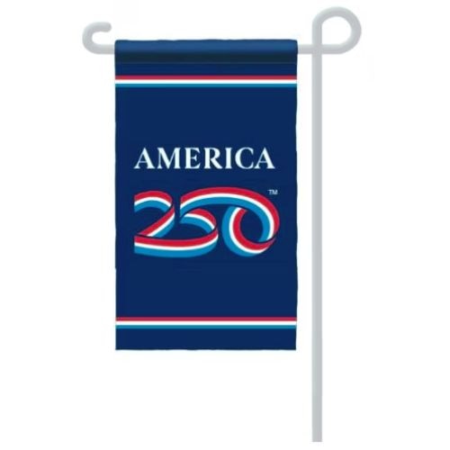 America 250 Blue 12"x18"Garden Flag