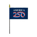 America 250 4" Stick Flag