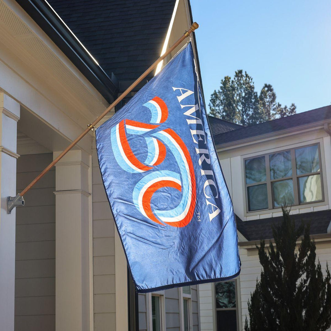 American 250 Flag (Blue) Wall Mount