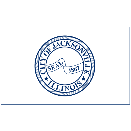 City Of Jacksonville, IL 4' X 6' Flag