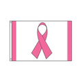 pink ribbon awareness flag
