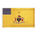 state flag with coat of arms