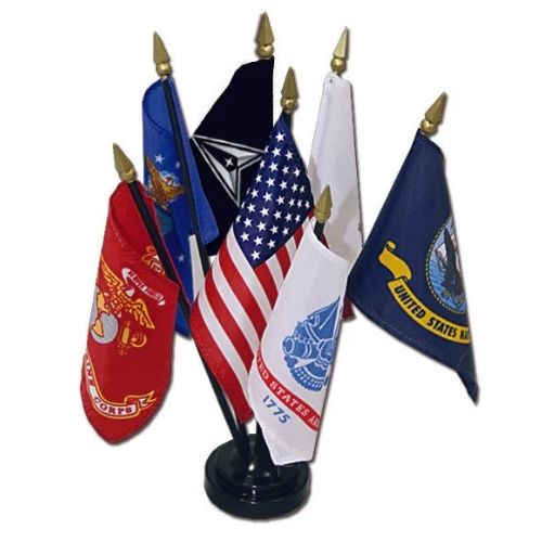 Miniature Armed Forces Flag Set