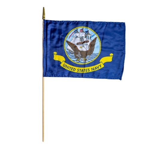 small navy flag