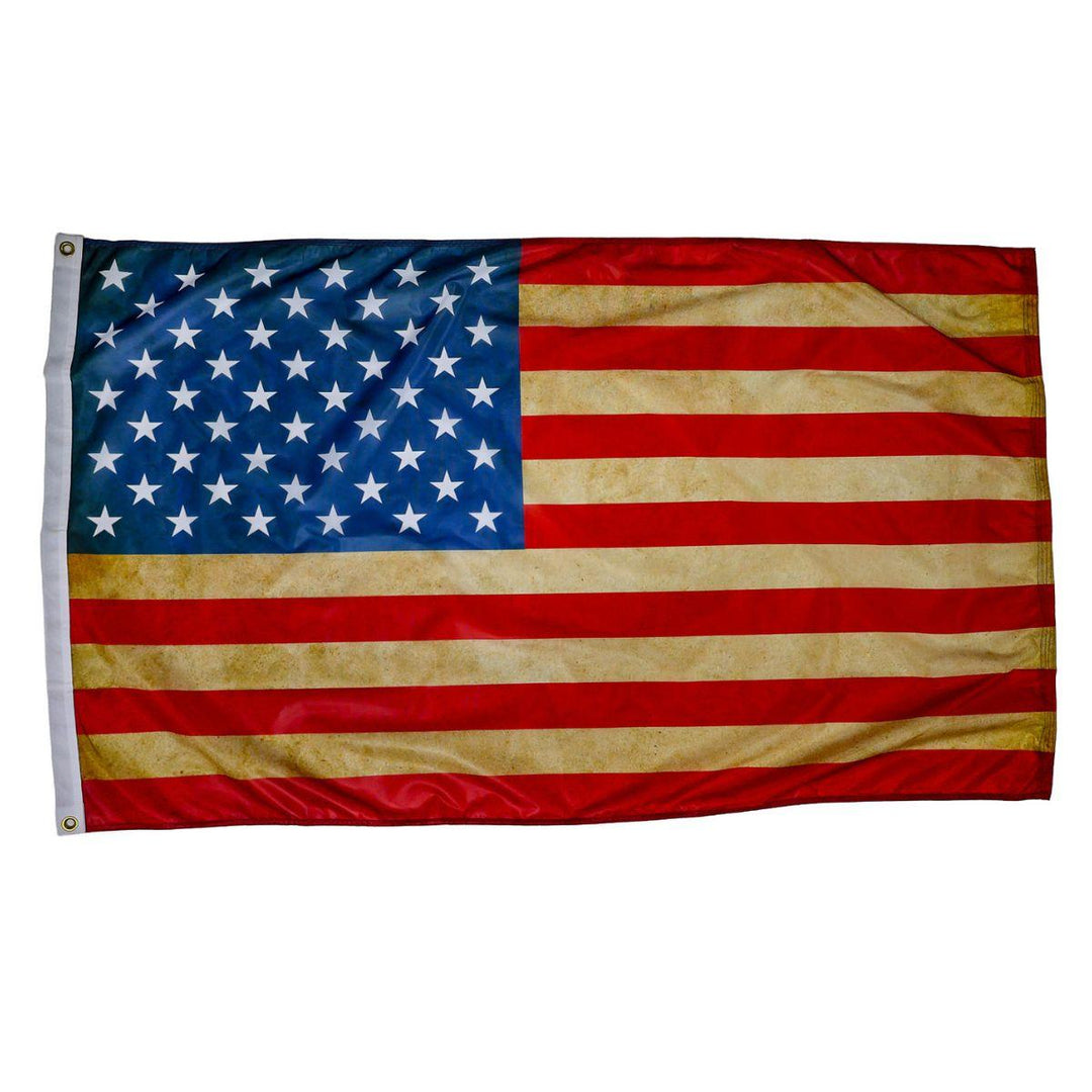 Tea- Stained American Flag