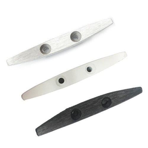 three filled connector pieces