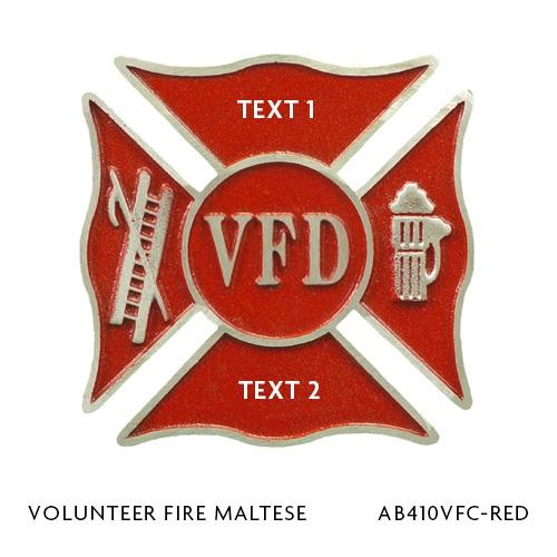 volunteer fire maltese Grave Marker