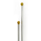 skull topped canes in silver tone