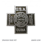 Spanish War Veterans Medal Cross