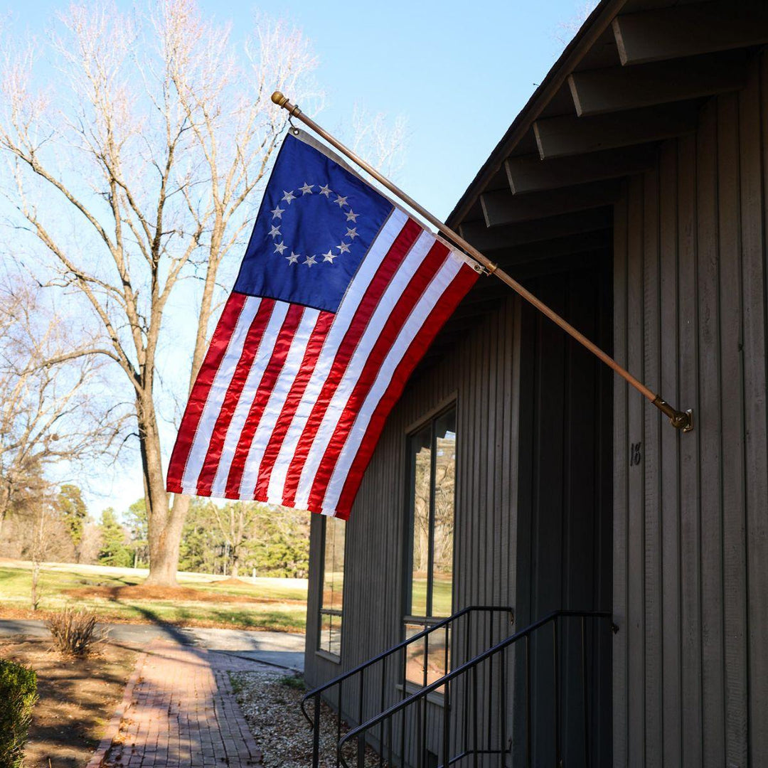 Betsy Ross Flag Side view