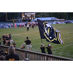 Cheering with custom flag