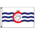 red white blue stripes flag design
