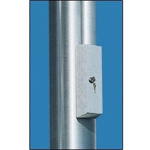 flagpole cleat lock box