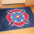 Color Star Impressions HD Floor Mat Fire Dept