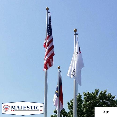 Majestic 40 Ft. Flagpoles