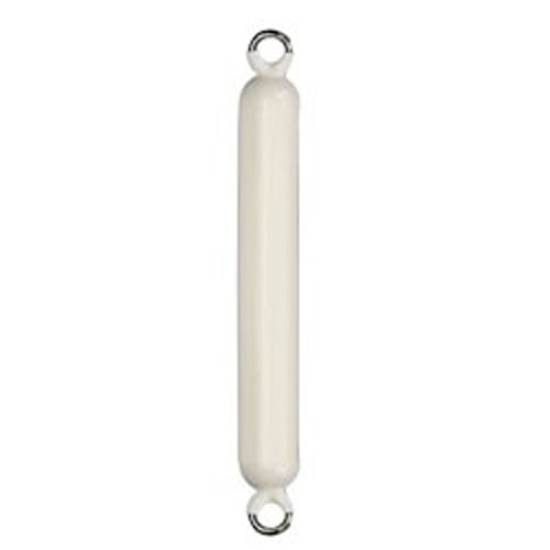 white fender with metal loops