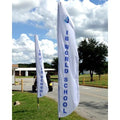 custom feather flags