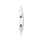 metal brail with two holes