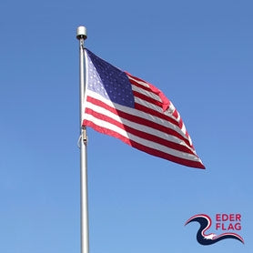 8X12' ENDURA-NYLON REINFORCED U.S. FLAG- EDER BRAND