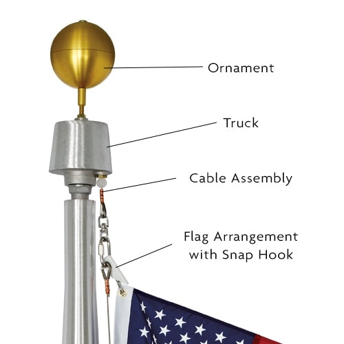 Aluminum Flag pole