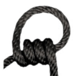 Black Rope flagpole Halyard
