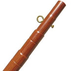 Wood Grained Telescopic Flagpole