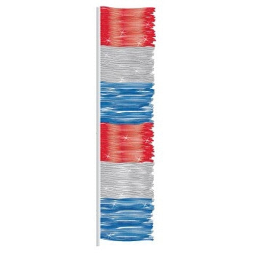 Metallic Streamer Wiggler Poles 6-p