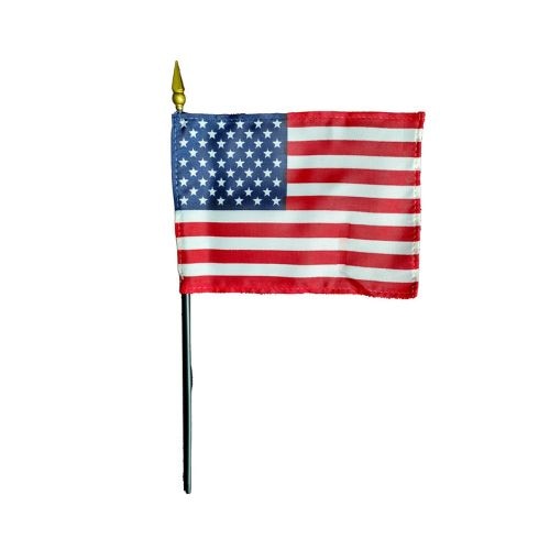 4" x 6" Table U.S. Flag