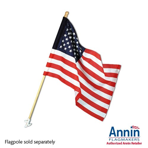 American flag on flagpole sold sepa