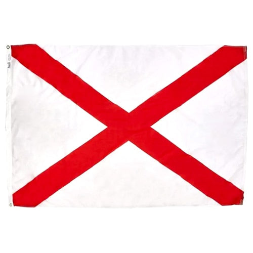 Outdoor Alabama State Flag