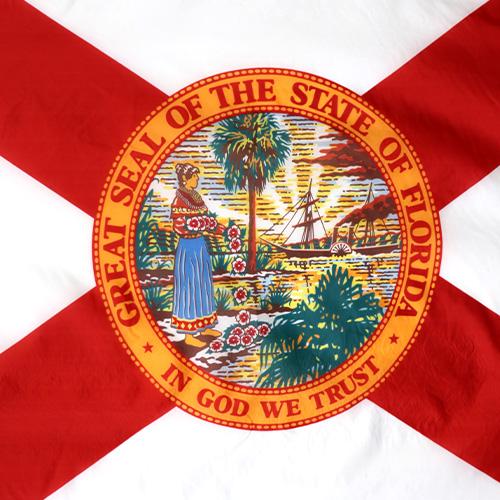 Outdoor Florida Flag
