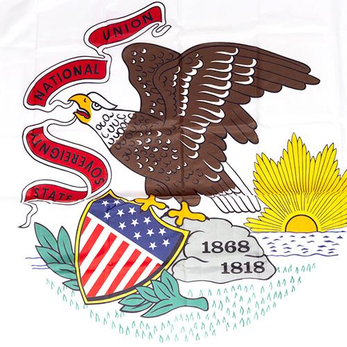 Outdoor Il Flag