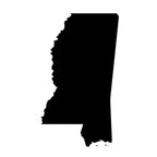 Mississippi map