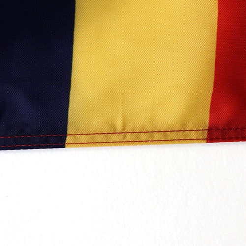 Stitching in the outdoor MS flag