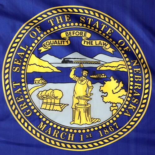 Nebraska Flag Emblem