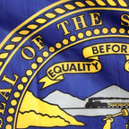 Outdoor Nebraska Flag Emblem