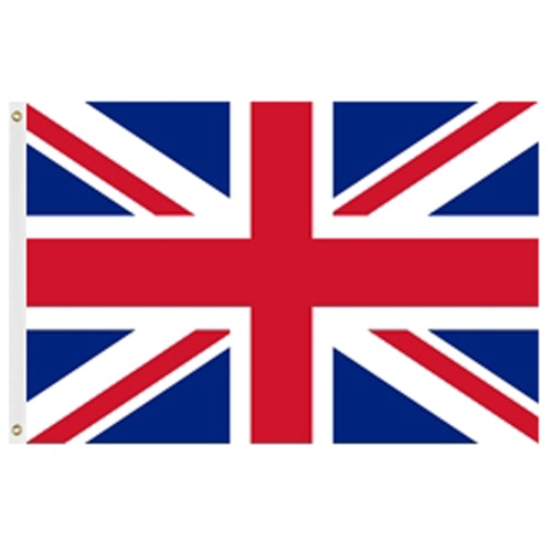 Union Jack flag of the United Kingd