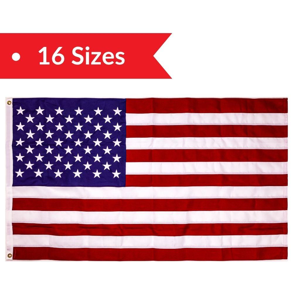 Patriarch Poly US flag, 16 sizes