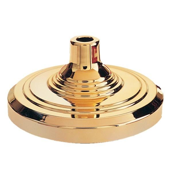 gold trimmed round base object