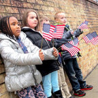 mini us flags