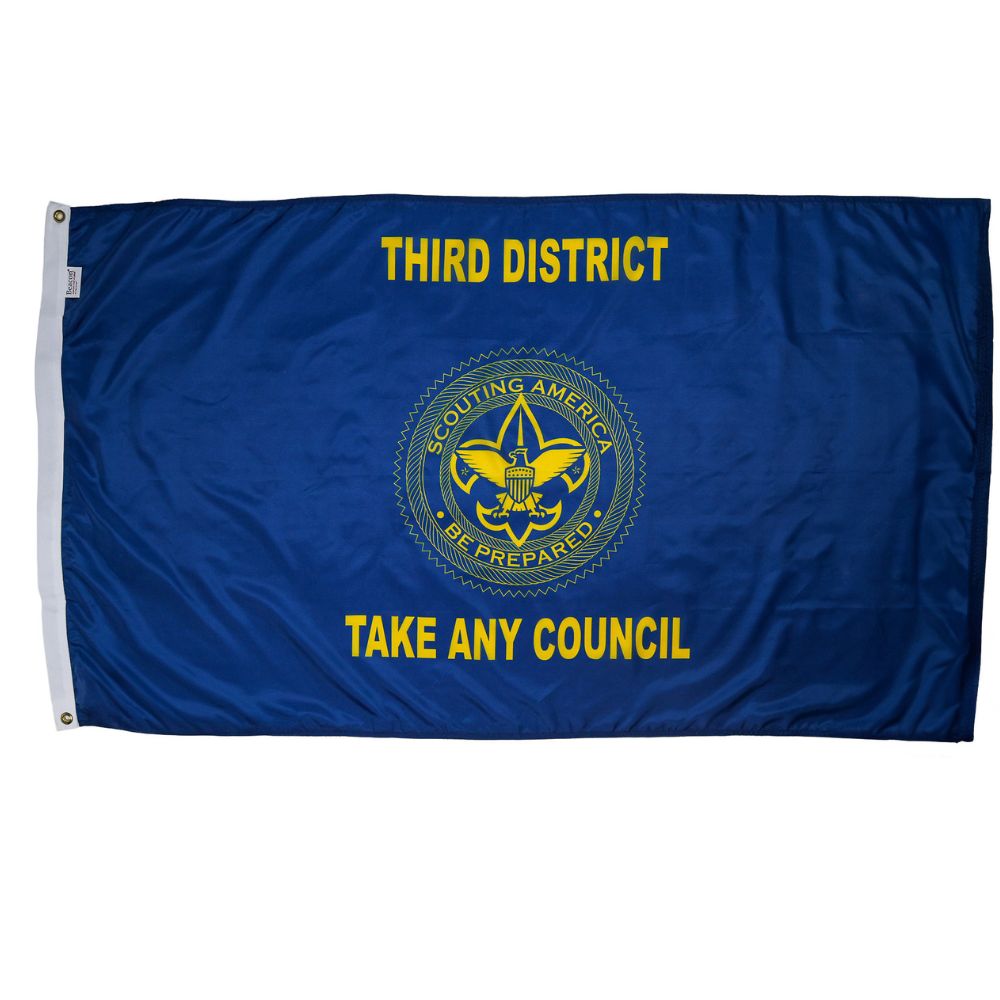 Scouting America District Custom Flag