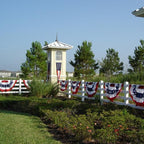 American flag bunting