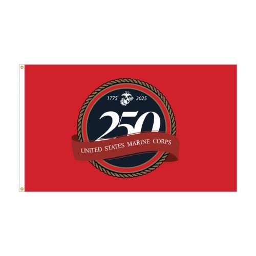 Marine Corps 250 Flag