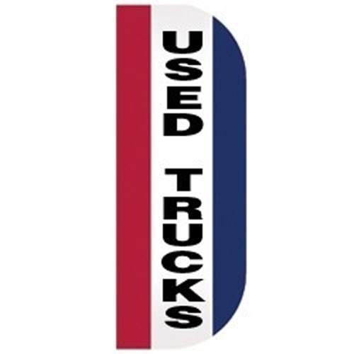 Used Trucks Tall Flutter Message Flag