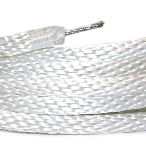 Pre-Cut Flagpole Rope - Wire Core