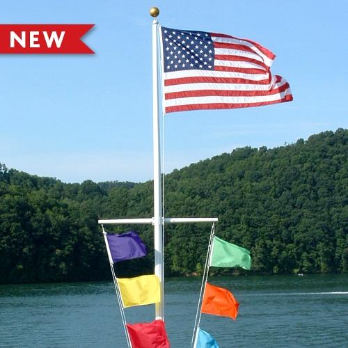 flag with colorful signal flags