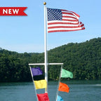 flag with colorful signal flags